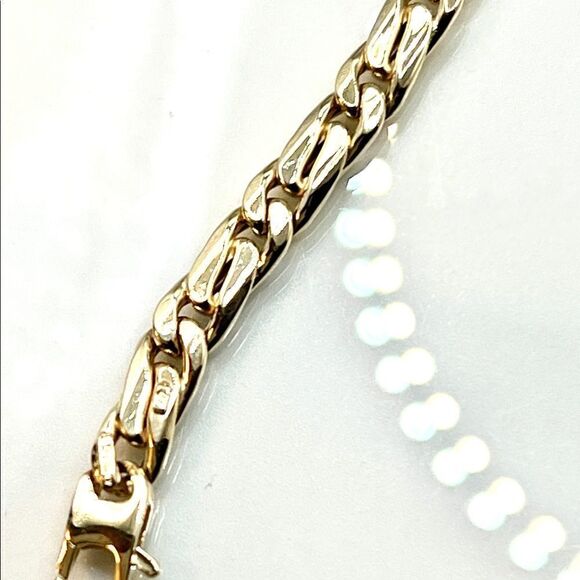 Leslie's 14k Men's Polished Link Bracelet - Picture 3 of 12